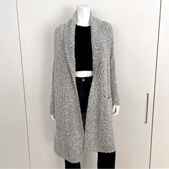 VINCE Textured Long Cardigan - Picture 10 of 10